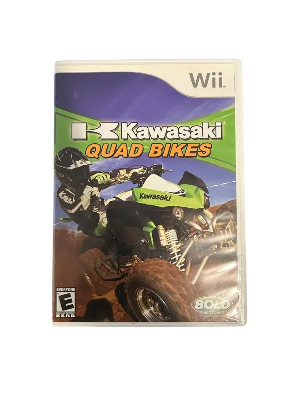 Kawasaki Quad Bikes Nintendo Wii Game With Case & Instruction Booklet